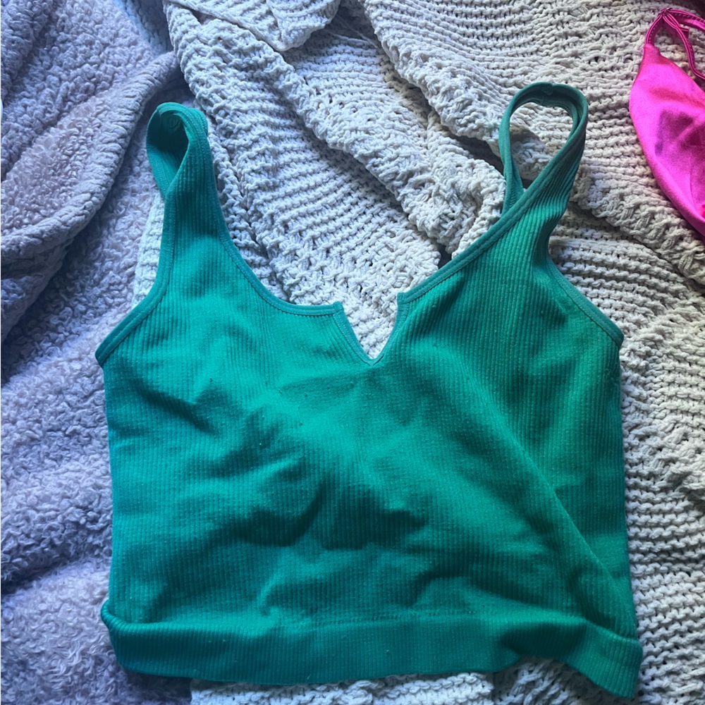 Mixology v tank top. cute green